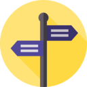 left,arrow,right,direction,signaling,road sign ok 